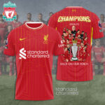 Liverpool FC 2024/25 Premier League Champions 3D Apparel – TANTN 12231
