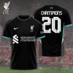 Liverpool FC 2024/25 Premier League Champions 3D Apparel – TANTN 12255