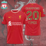 Liverpool FC 2024/25 Premier League Champions 3D Apparel – TANTN 12391
