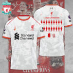 Liverpool FC 2024/25 Premier League Champions 3D Apparel – TANTN 12404