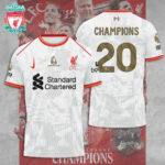 Liverpool FC 2024/25 Premier League Champions 3D Apparel – TANTN 12407