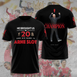 Liverpool FC 2024/25 Premier League Champions 3D Apparel - TANTN 12772