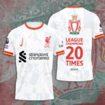 Liverpool FC 2024/25 Premier League Champions 3D Apparel – MAITM 10880