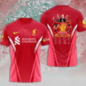 Liverpool FC 2024/25 Premier League Champions 3D Apparel - MAITM 10780