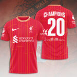 Liverpool FC 2024/25 Premier League Champions 3D Apparel - HOATT 10036