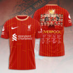 Liverpool FC 2024/25 Premier League Champions 3D Apparel - HOATT 10104