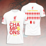 Liverpool FC 2024/25 Premier League Champions 3D Apparel – HOATT 10135