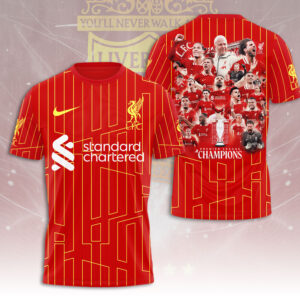 Liverpool FC 2024/25 Premier League Champions 3D Apparel – GNE 3287