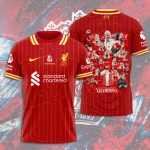 Liverpool FC 2024/25 Premier League Champions 3D Apparel - GNE NEW311