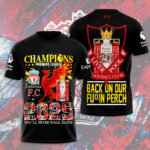 Liverpool FC 2024/25 Premier League Champions 3D Apparel – GNE NEW338