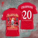 Liverpool FC 2024/25 Premier League Champions 3D Apparel – TANTN 12199