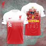 Liverpool FC 2024/25 Premier League Champions 3D Apparel – TANTN 12215