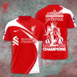 Liverpool FC 2024/25 Premier League Champions 3D Apparel – TANTN 12285