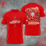 Liverpool FC 2024/25 Premier League Champions 3D Apparel – TANTN 12430