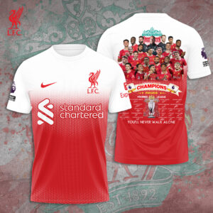 Liverpool FC 2024/25 Premier League Champions 3D Apparel – TANTN 12434