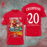 Liverpool FC 2024/25 Premier League Champions 3D Apparel – TANTN 12466