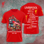 Liverpool FC 2024/25 Premier League Champions 3D Apparel - TANTN 12697