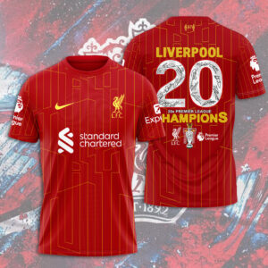 Liverpool FC 2024/25 Premier League Champions 3D Apparel - HOATT 10015