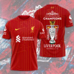 Liverpool FC 2024/25 Premier League Champions 3D Apparel – HOATT 9961