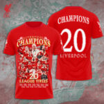 Liverpool FC 2024/25 Premier League Champions 3D Apparel – GNE 3294