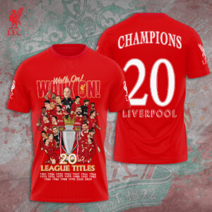 Liverpool FC 2024/25 Premier League Champions 3D Apparel – GNE 3295