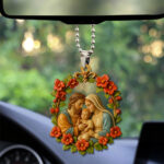 Maria Custom shape Clear 1-sided Acrylic Car Ornament - TMTHU 348