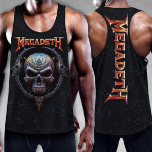 Megadeth Band Y-Back Muscle Tank Top - TMTHU 379
