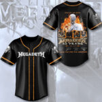 Megadeth Baseball Jersey – TMTHU409