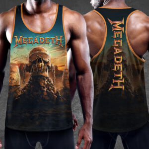 Megadeth Y-Back Muscle Tank Top - TMTHU518