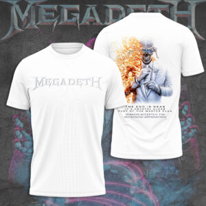 Megadeth Band 3D Apparel - TMTHU 090
