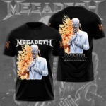 Megadeth Band 3D Apparel – TMTHU 091