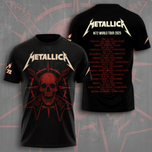 Metallica 3D Apparel - TMTHU534