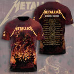 Metallica 3D Apparel - TMTHU541