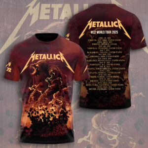 Metallica 3D Apparel - TMTHU541