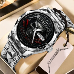 Metallica Alloy Luxury Quartz Watch - TMTHU537