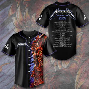 Metallica Baseball Jersey - TMTHU 180