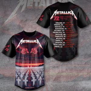 Metallica Baseball Jersey - TMTHU 009