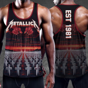 Metallica Y-Back Muscle Tank Top - TMTHU517