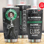 Personalized Elvis Presley Tumbler Cup - VANDH 307