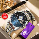 Personalized Manchester City Alloy Luxury Quartz Watch - TANTN15464