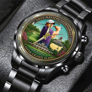 Masters Tournament x Rory McIlroy Black Stainless Steel Watch - MAITM 10739