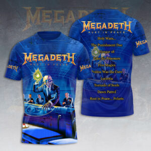 Megadeth 3D Apparel - HOATT12372