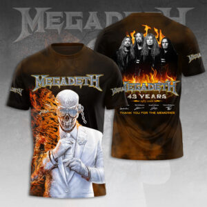 Megadeth 3D Apparel - HOATT12373