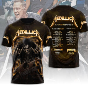 Metallica 2025 World Tour 3D Apparel - MAITM12627