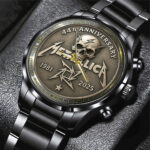Metallica Black Stainless Steel Watch - MAITM 11784