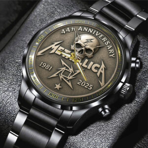 Metallica Black Stainless Steel Watch - MAITM 11784