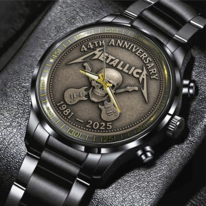 Metallica Black Stainless Steel Watch - MAITM 11785