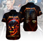 Metallica Short Sleeve Button-Down Shirt – MAITM 11150