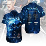Metallica Short Sleeve Button-Down Shirt – MAITM 11656
