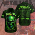 Metallica Short Sleeve Button-Down Shirt – MAITM 11659